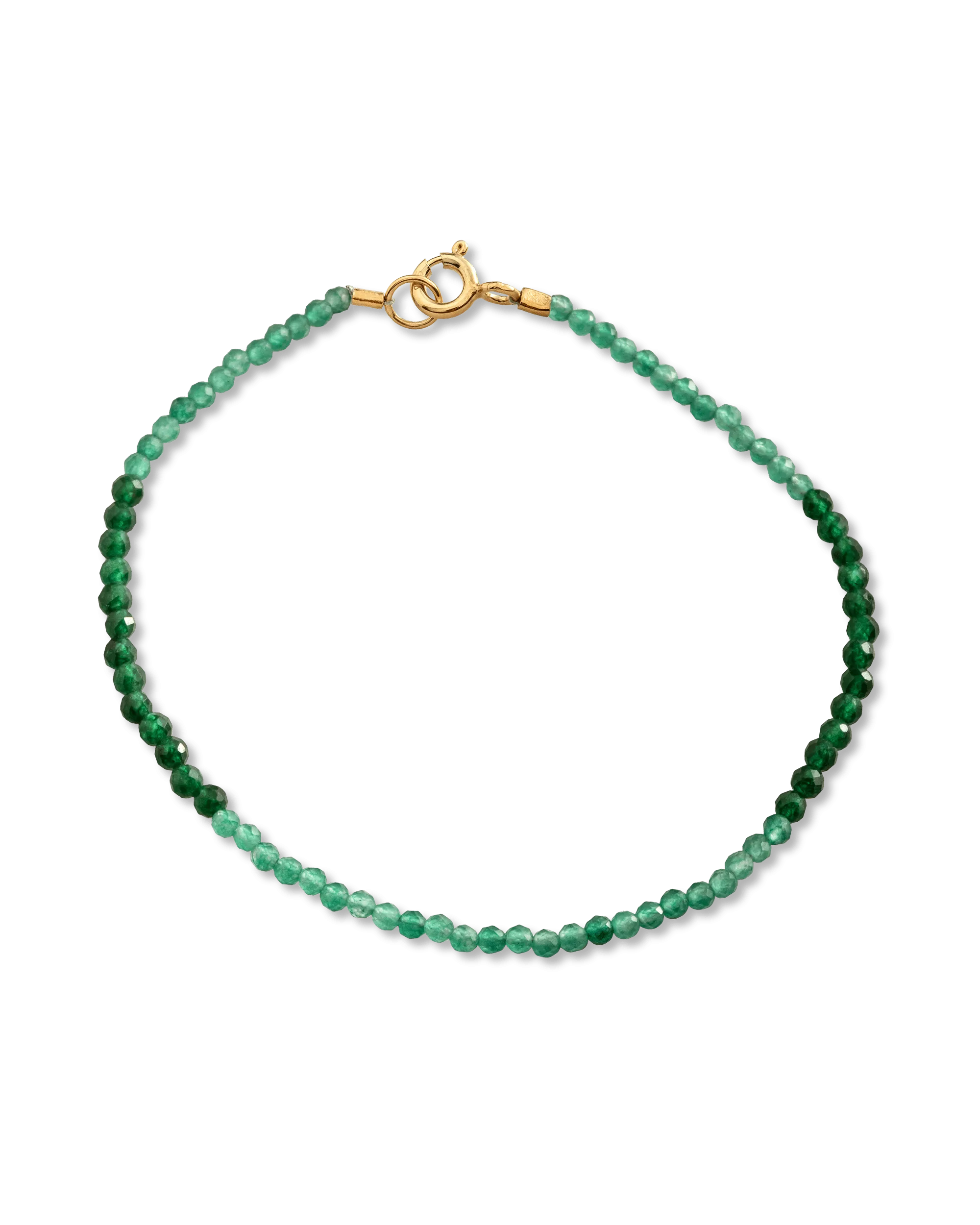 Birth & Power Gemstone Bracelet - 14K Yellow Gold