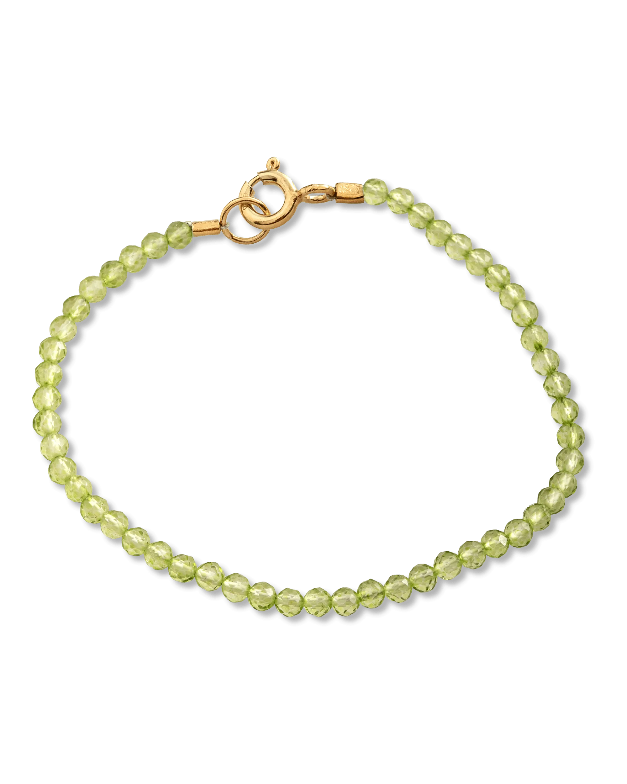 Birth & Power Gemstone Bracelet - 14K Yellow Gold