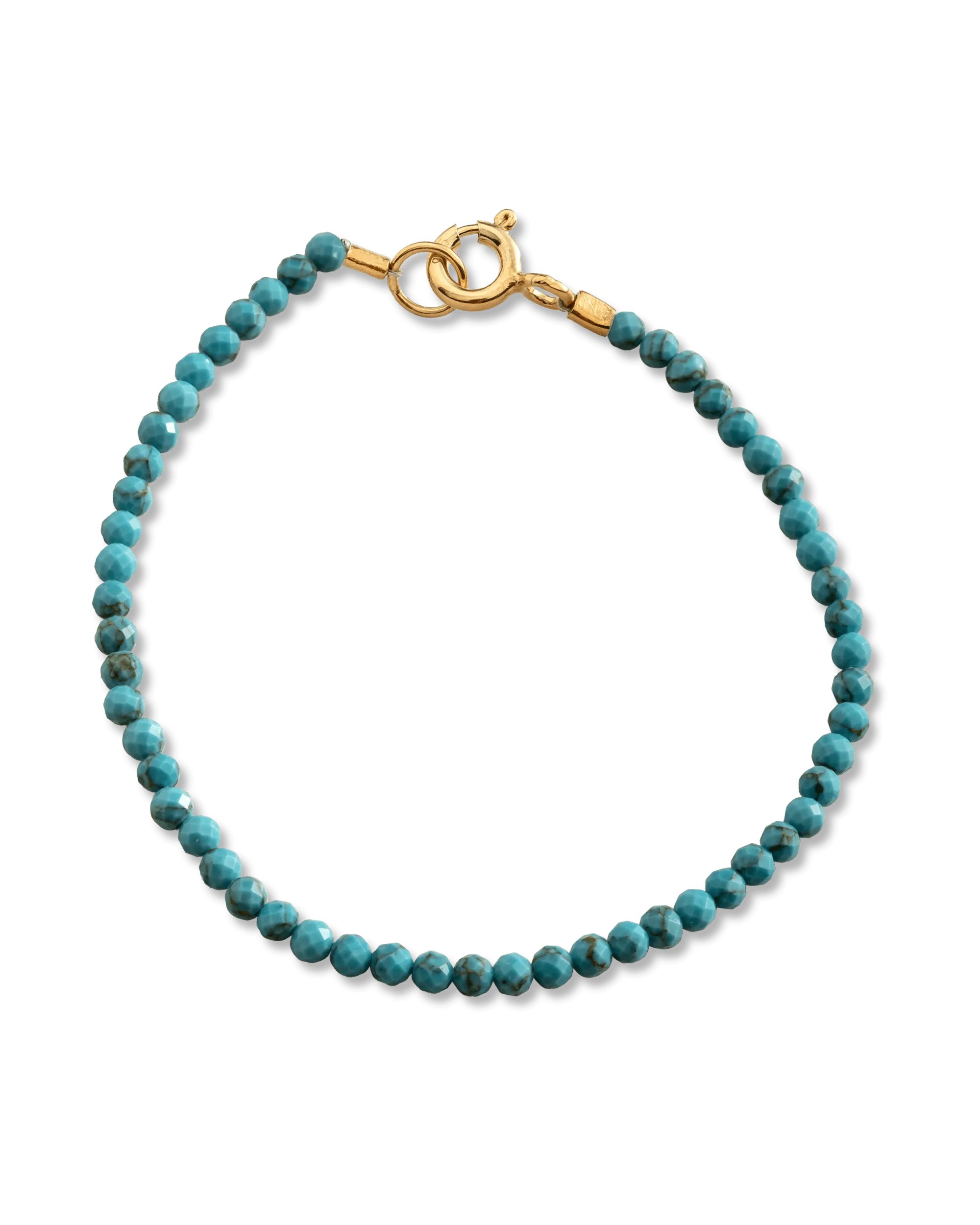 Birth & Power Gemstone Bracelet - 14K Yellow Gold