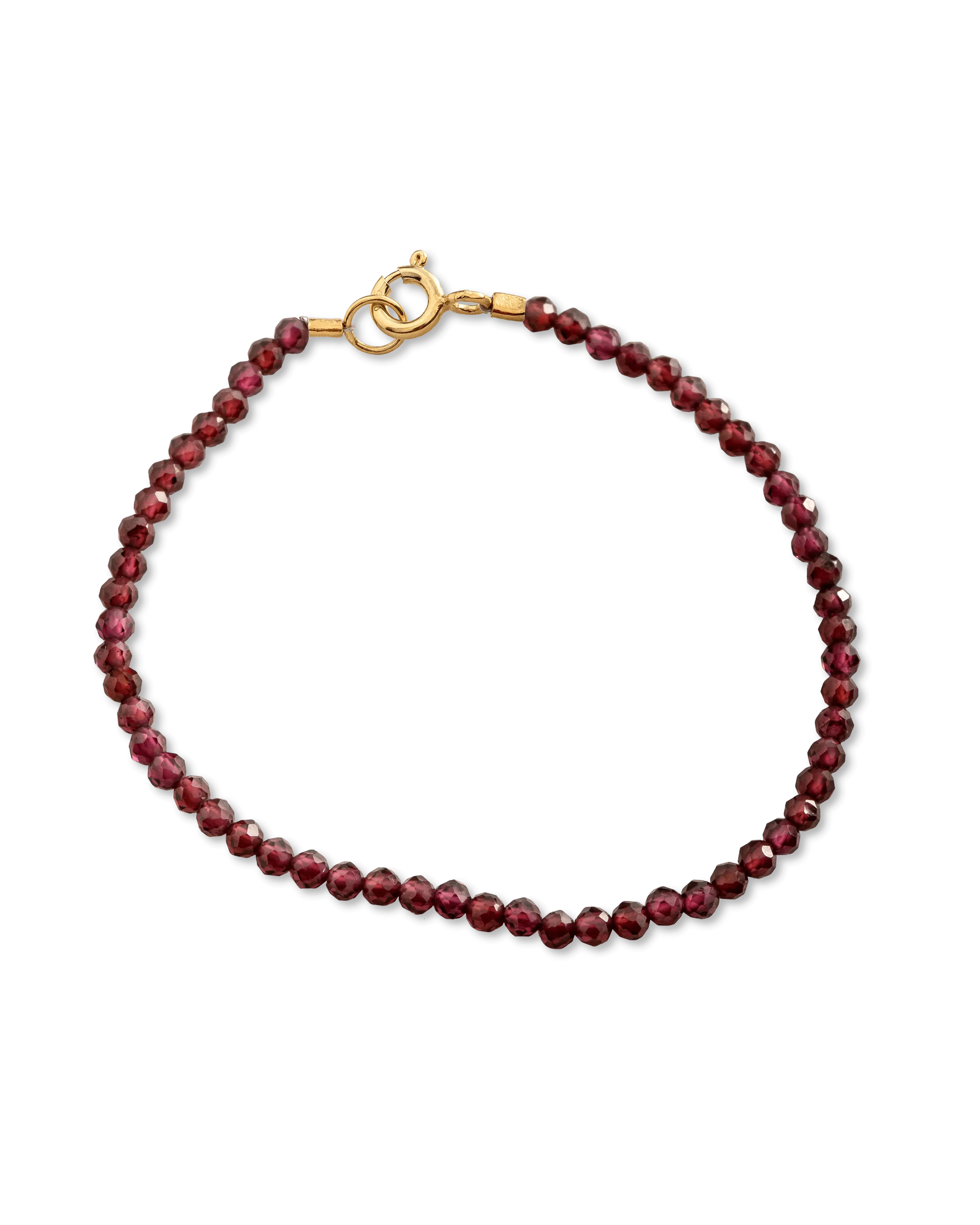 Birth & Power Gemstone Bracelet - 14K Yellow Gold