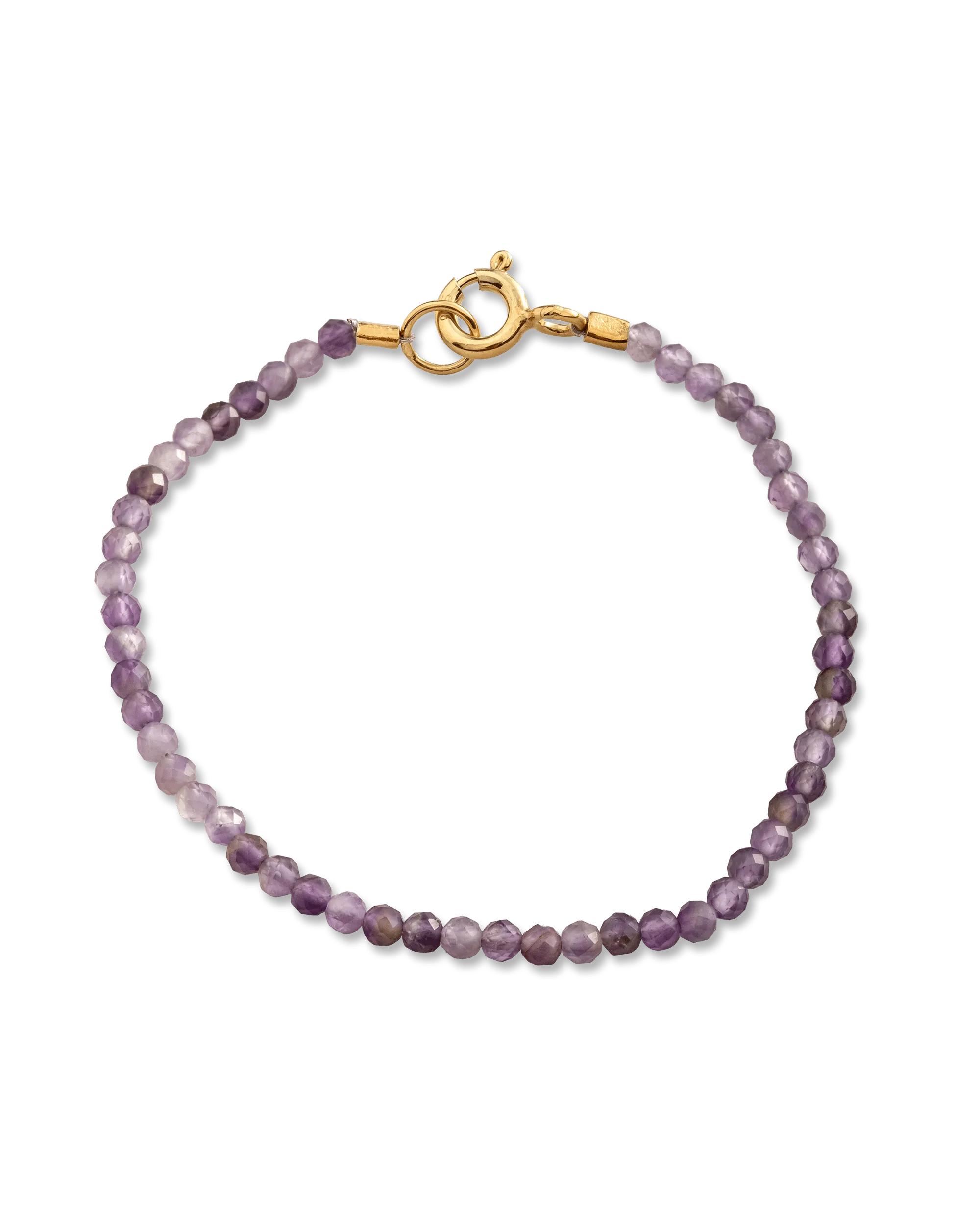 Birth & Power Gemstone Bracelet - 14K Yellow Gold