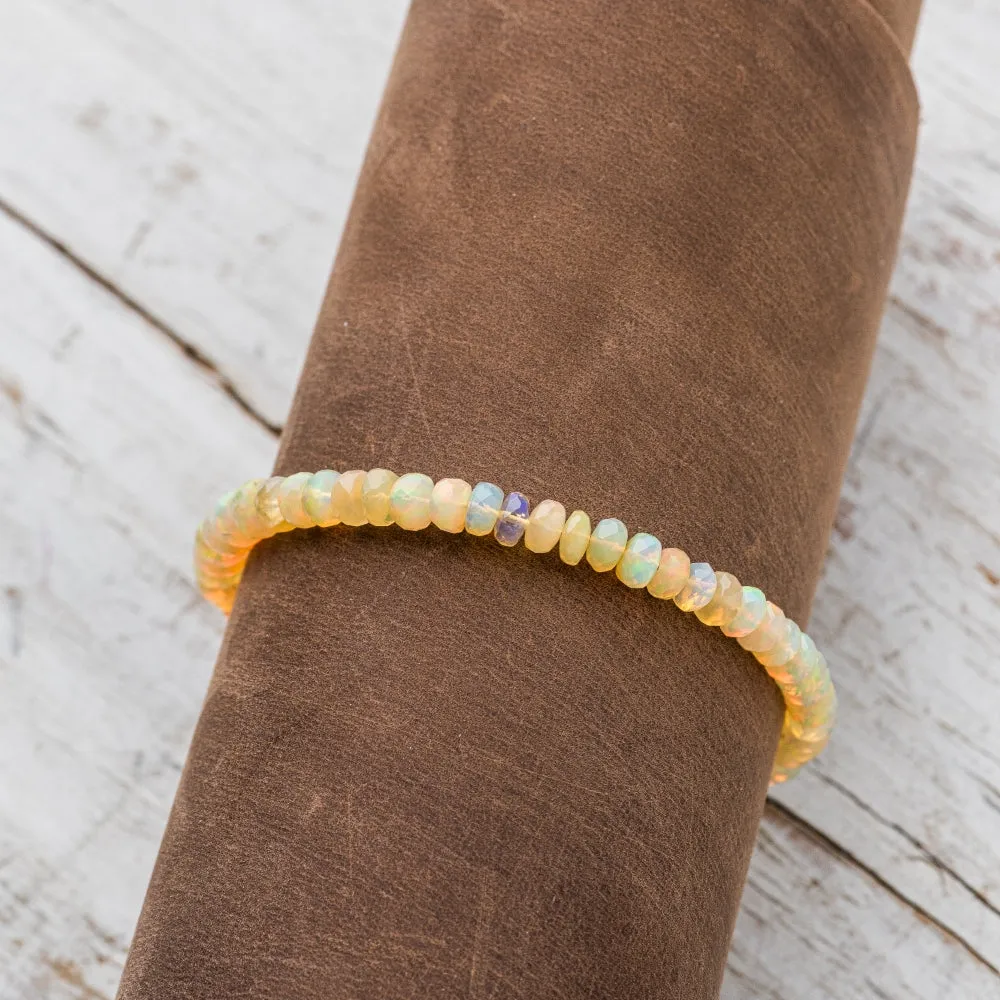 Ethiopian Opal Strand Bracelet