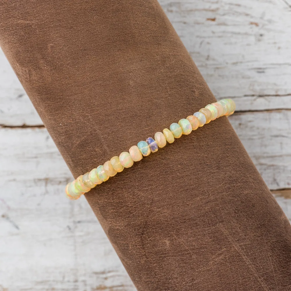 Ethiopian Opal Strand Bracelet