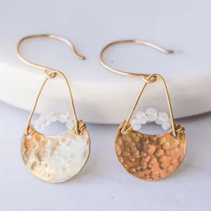 Gate Keeper Earrings - Moonstone