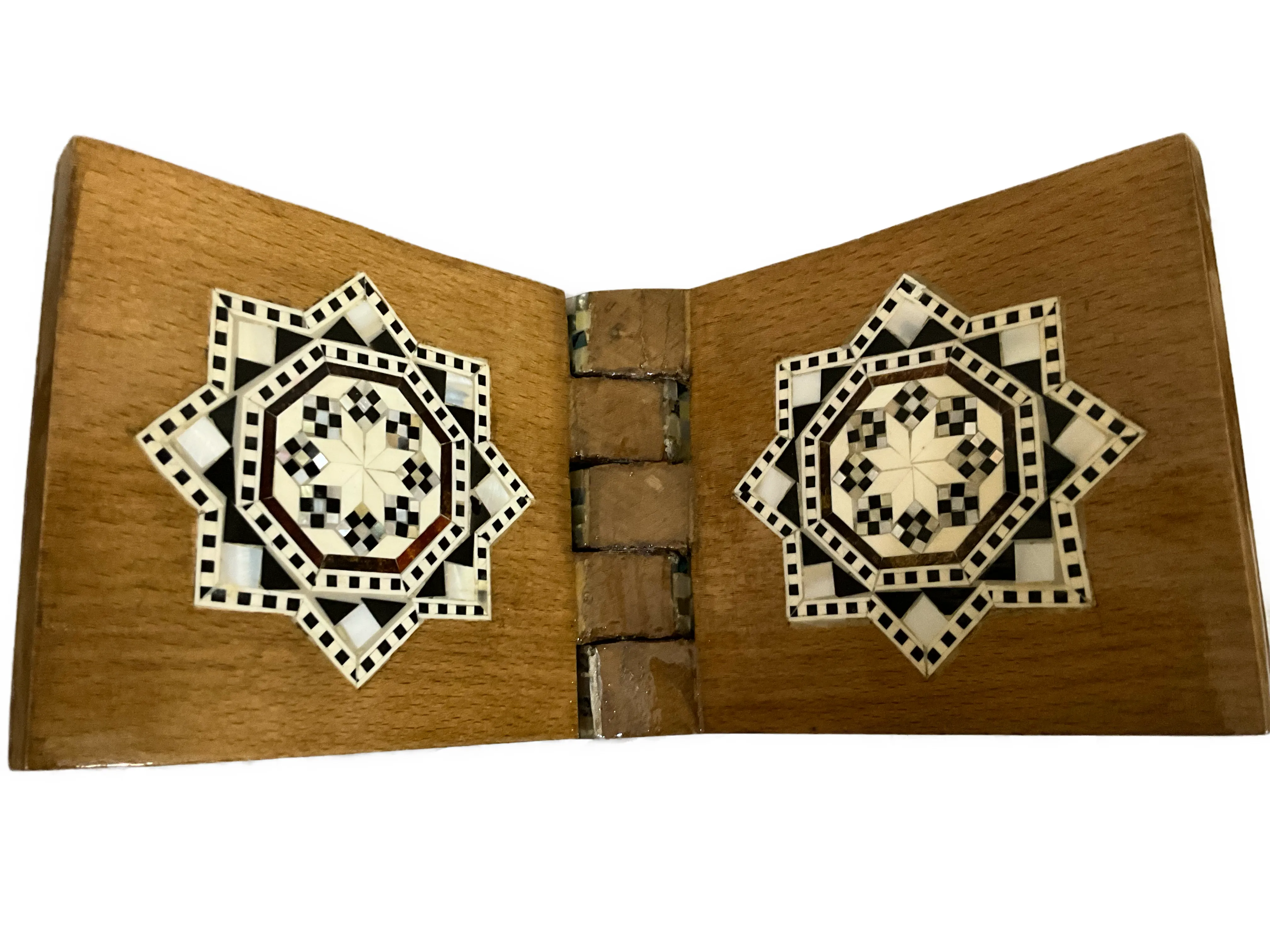 Handmade, Quran Stand, Wooden Book Stand, Islamic Home Decor, Inlaid Shell 13.2"