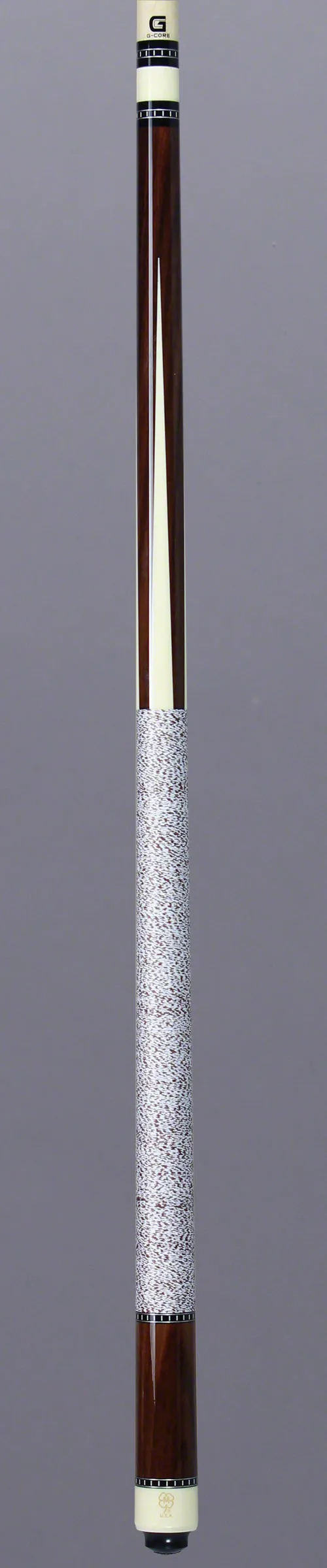 McDermott G Series Rosewood Forearm with 4 Bone Urethane Points Pool Cue - G329