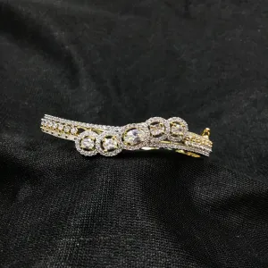 Openable Zircon/AD Bracelet 3243-11
