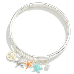 Seaside Charms Stretch Bracelet