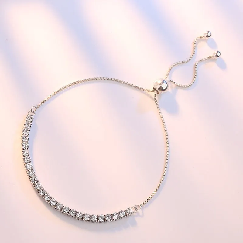 Sparkle Silver Bracelet