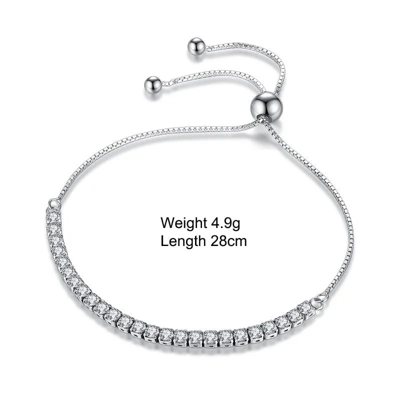 Sparkle Silver Bracelet