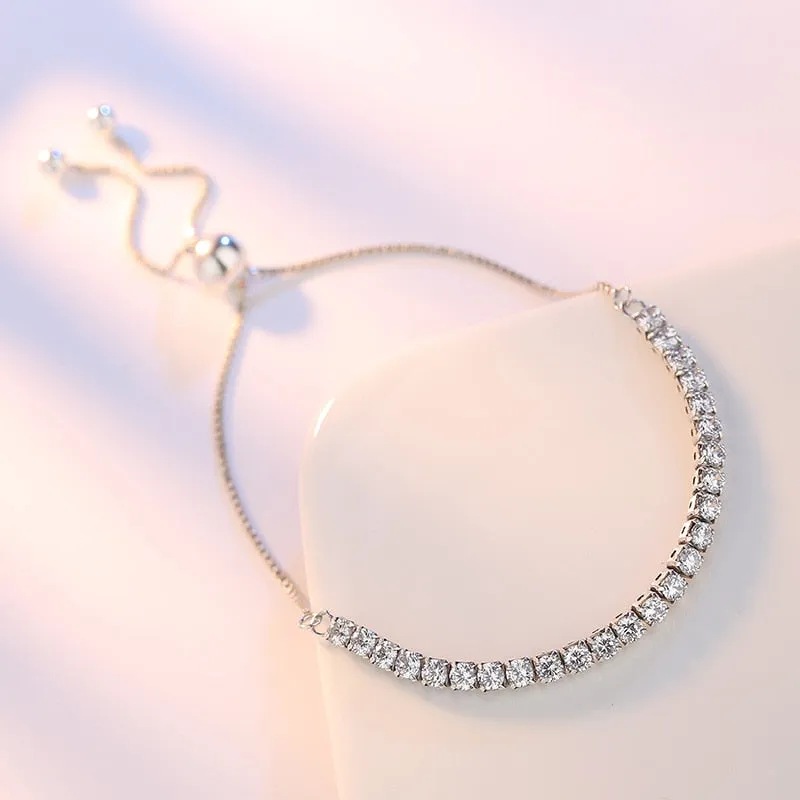 Sparkle Silver Bracelet