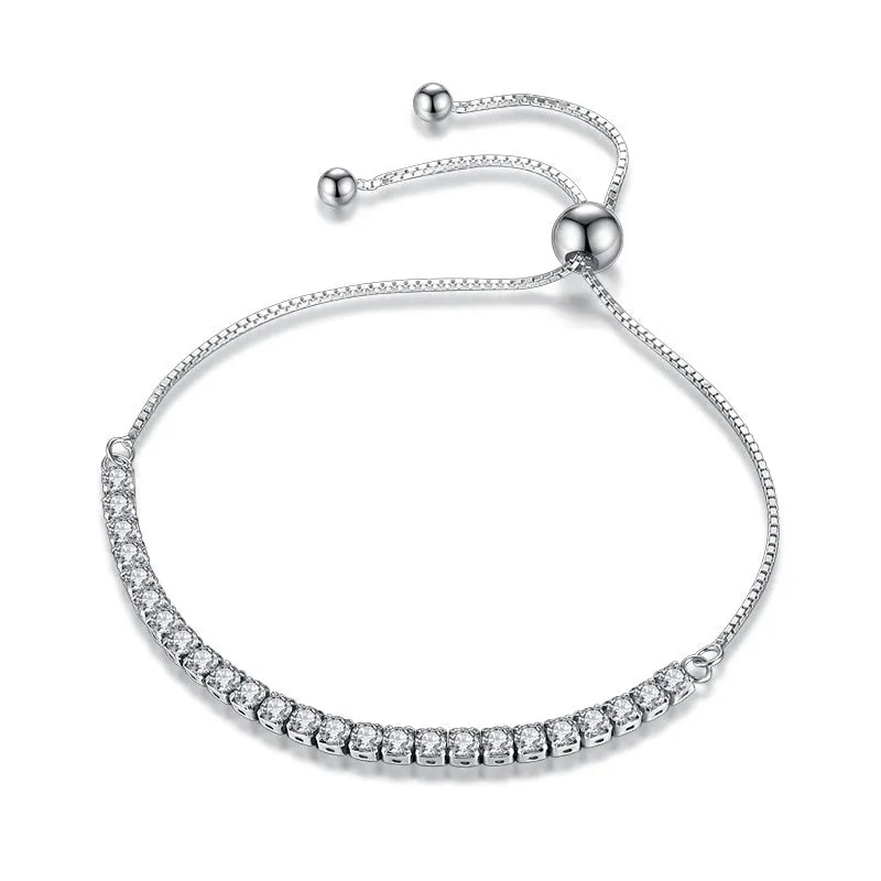 Sparkle Silver Bracelet
