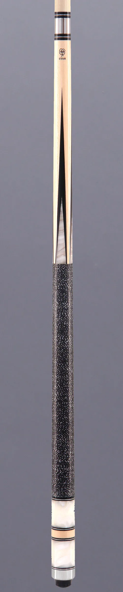 Star White Pearl and Point Cue - S25