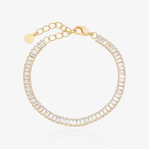 Tennis Bracelet Baguette Cut