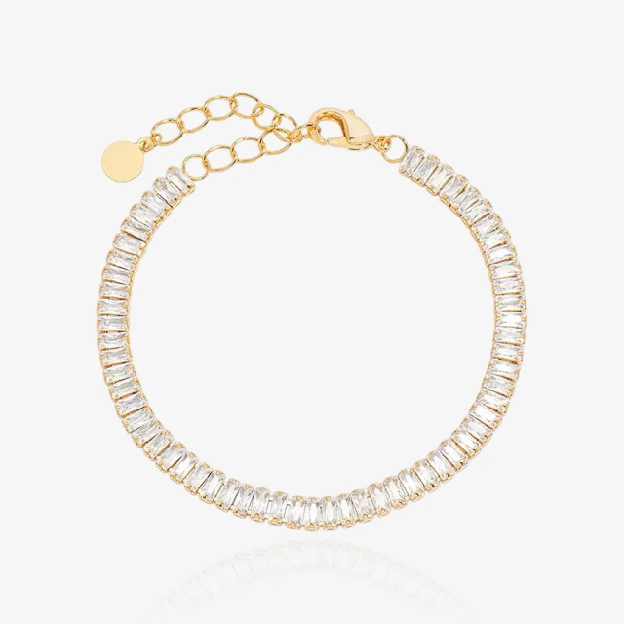 Tennis Bracelet Baguette Cut