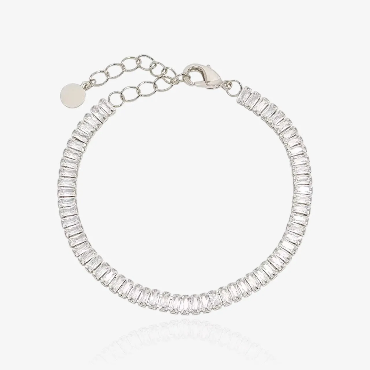 Tennis Bracelet Baguette Cut